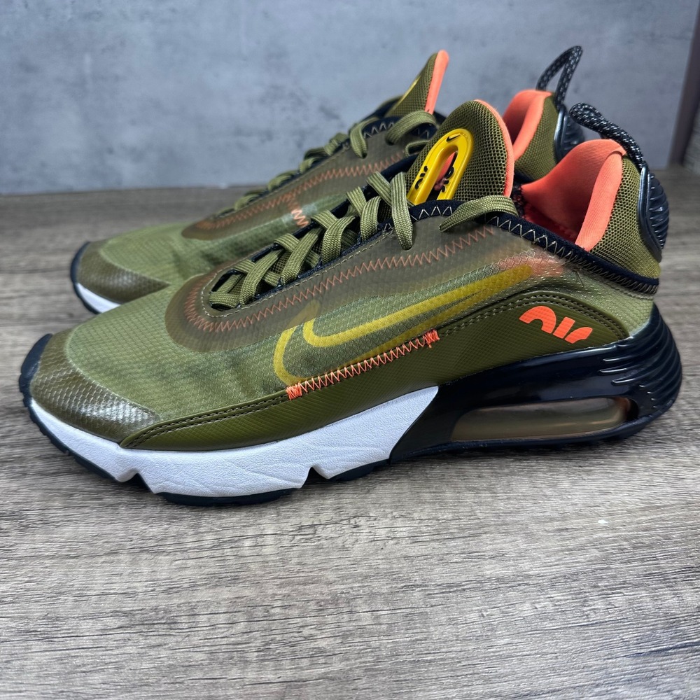Nike~Women's~Air Max 2090 Olive Flax Running Shoes~Size 8
